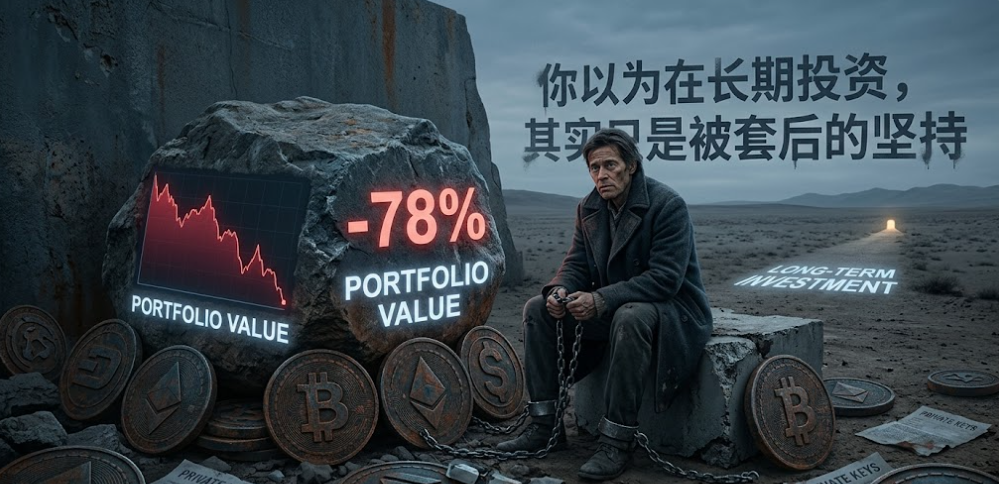 你以为在长期投资，其实只是被套后的坚持
